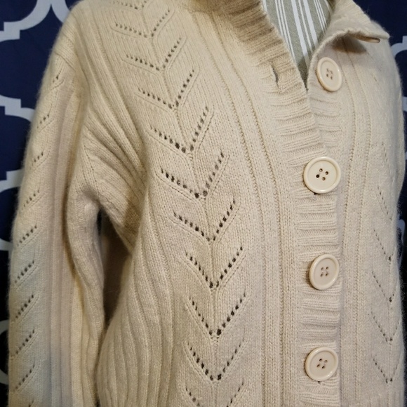 🌻🌺🌻DRESS BARN SOFT WOOL/RABBIT HAIR CARDIGAN!! - Picture 3 of 6